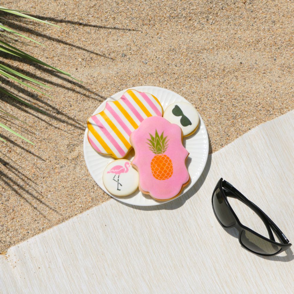 South Beach Accent Cookie Stencil Accents