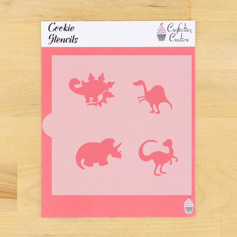 Dinosaurs Cookie Stencil