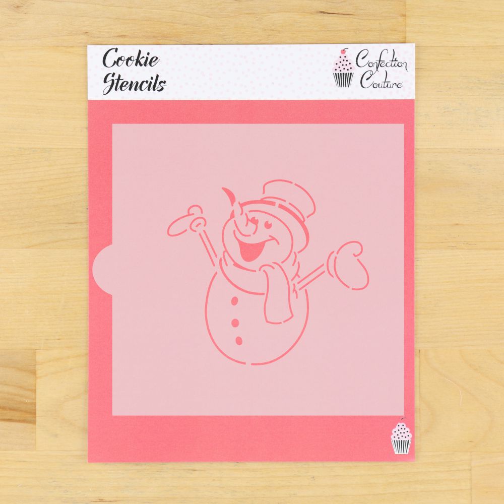 Snowman Paint Your Own Cookie Stencil