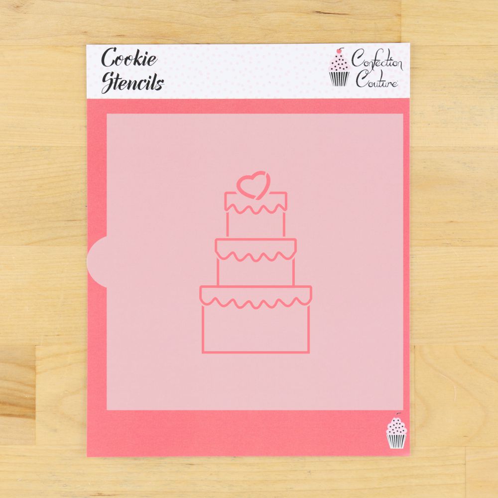 Birthday Cake Paint Your Own Cookie Stencil