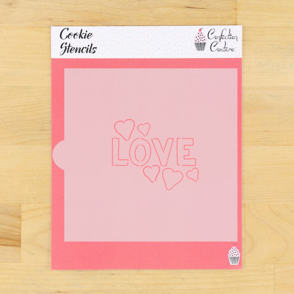 Love Paint Your Own Cookie Stencil