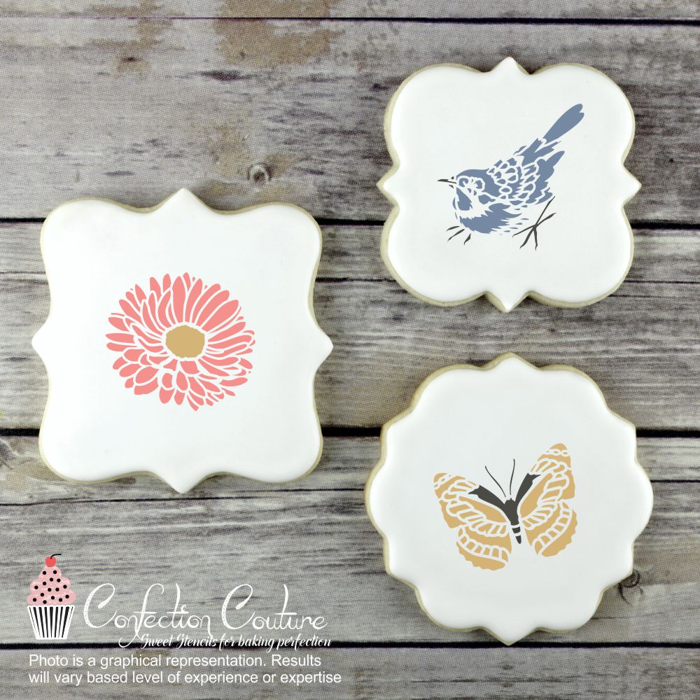 Spring Accent Cookie Stencil