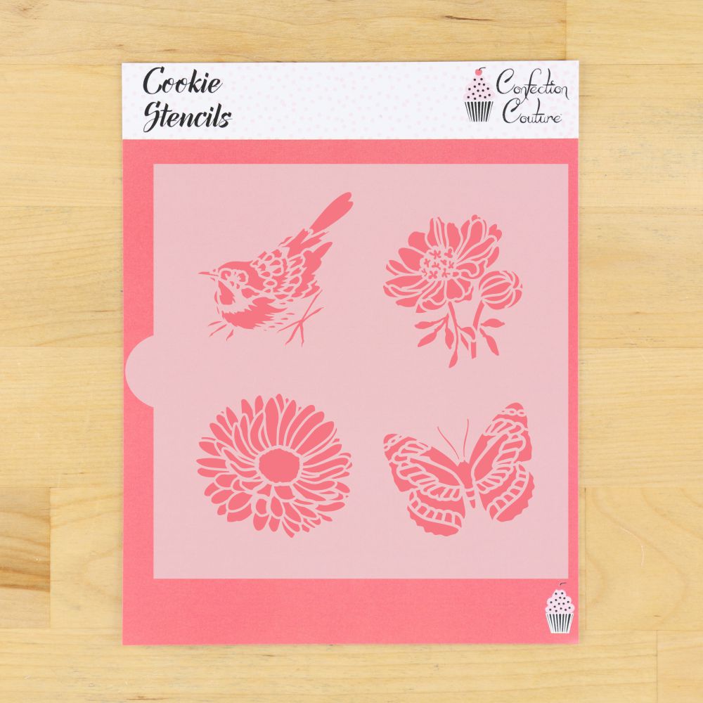 Spring Designs Cookie Stencil