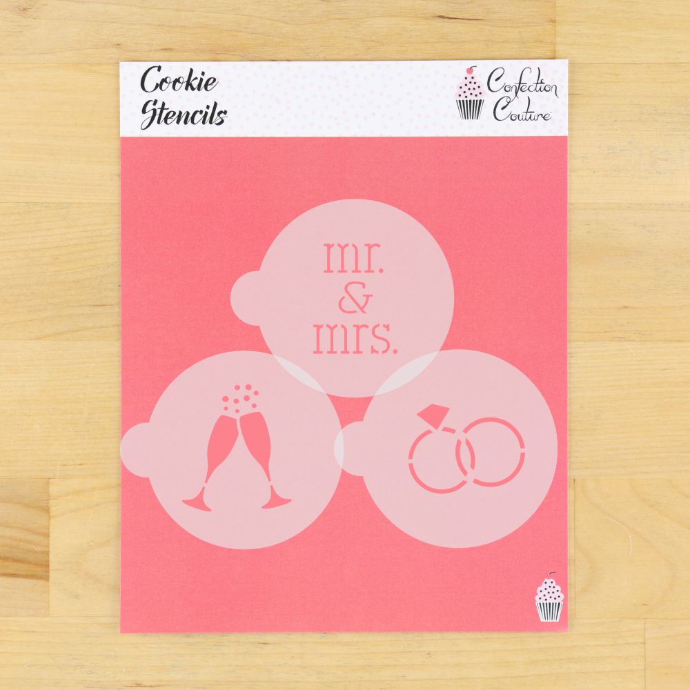 Round Cookie Stencil for macaron cookies