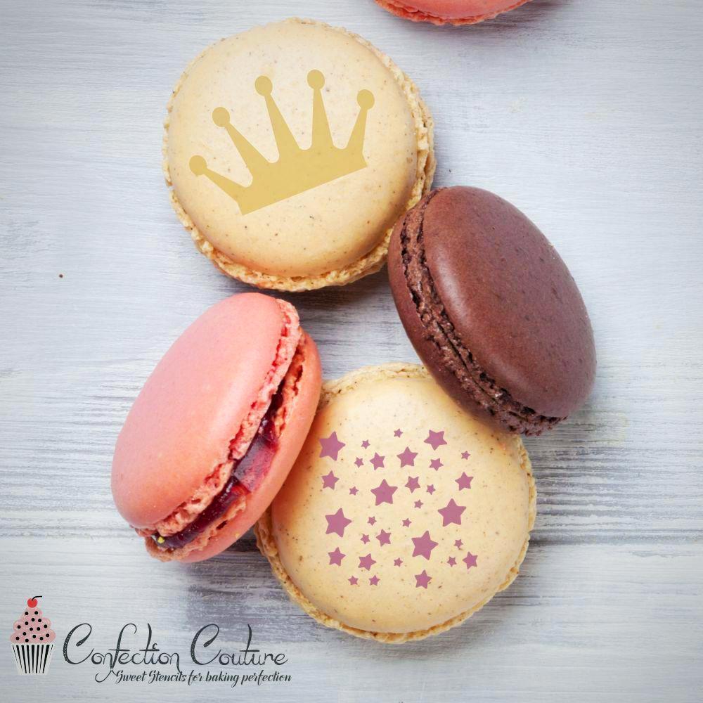 Princess Round Cookie Stencil 3 Pc Set