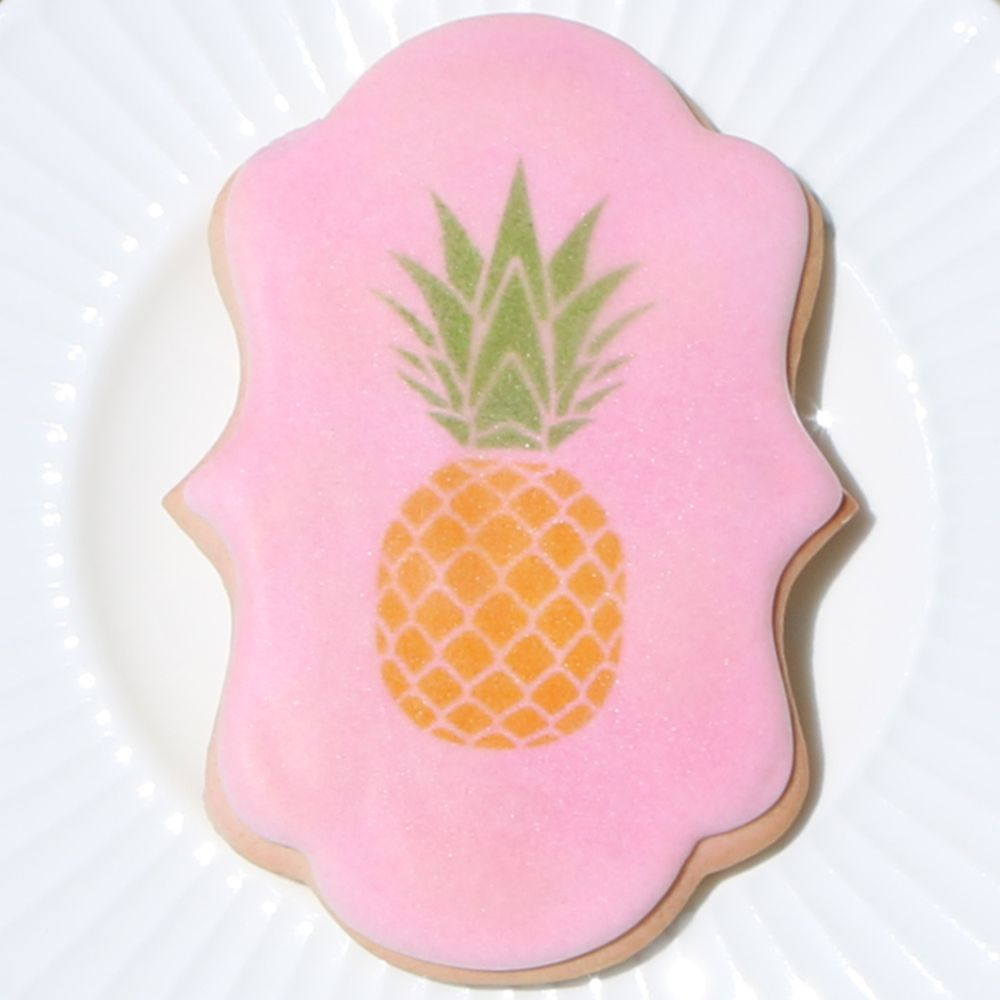 PINEAPPLE COOKIE STENCIL