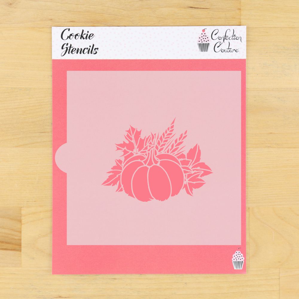 Harvest Bouquet Fall Cookie Stencil