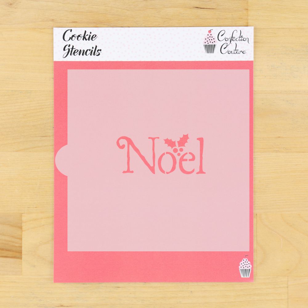 Noel Cookie Stencil