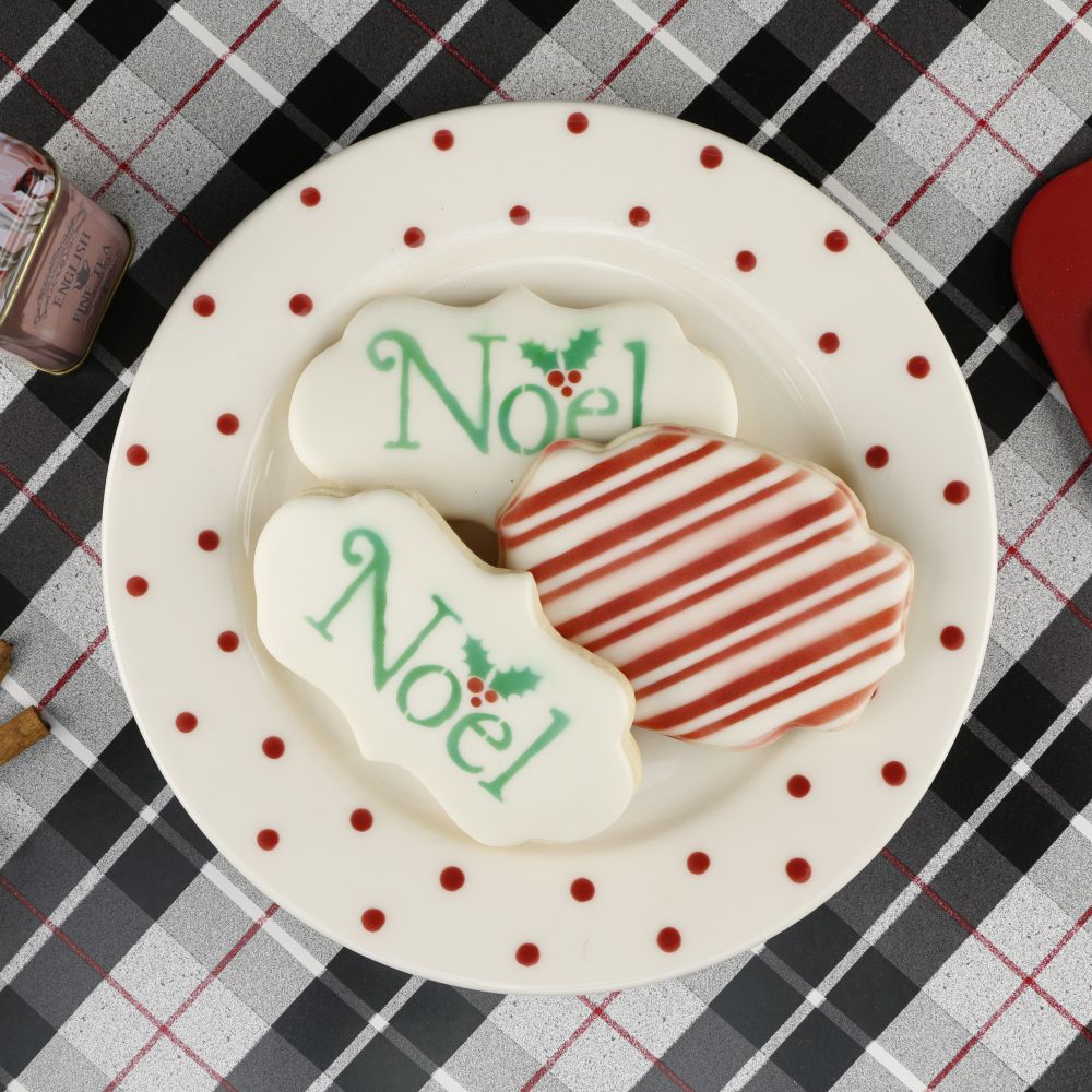 Noel Decorated Cookies