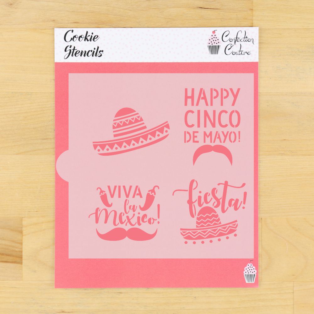 Cinco de Mayo Cookie Stencil