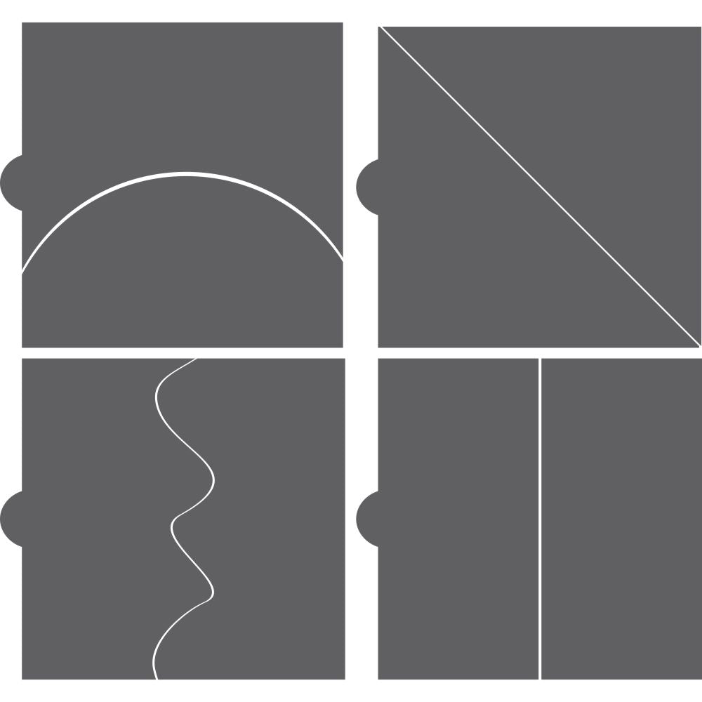 Create-An-Edge Cookie Stencil Set