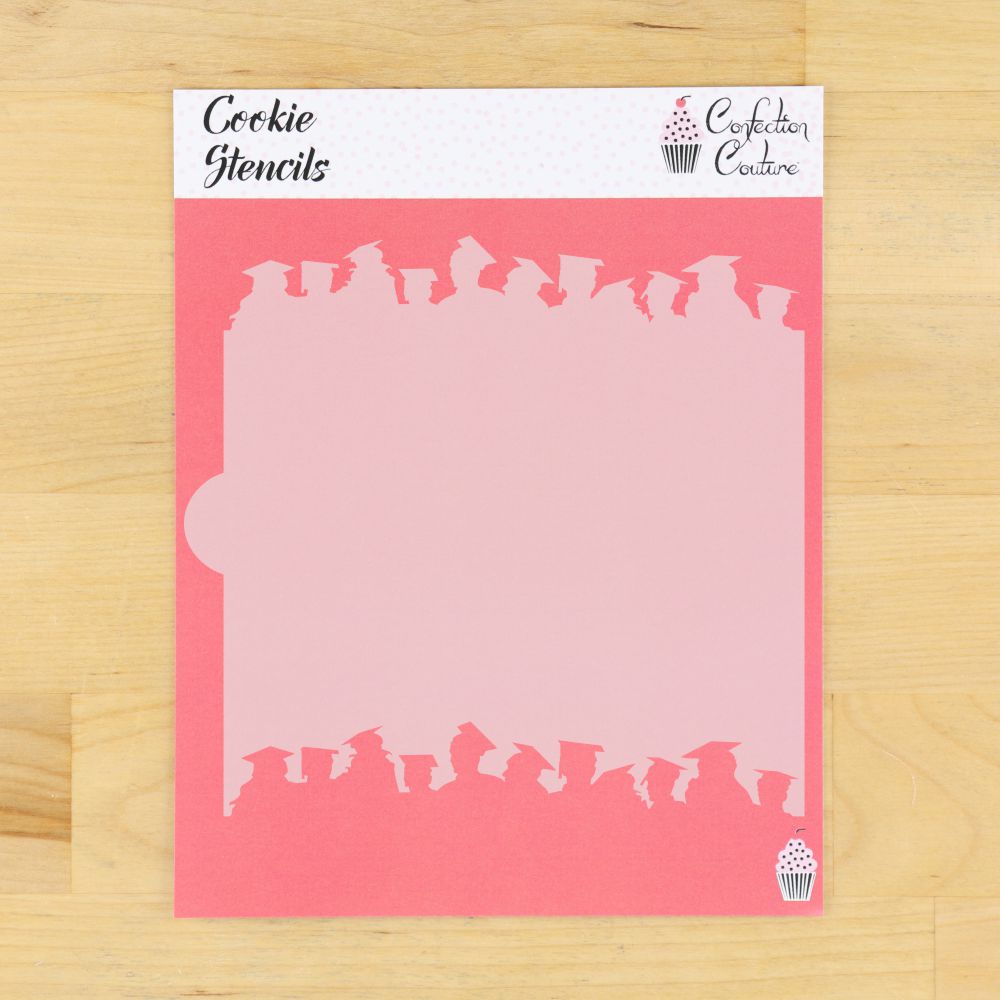 Graduates Cookie Stencil Edger