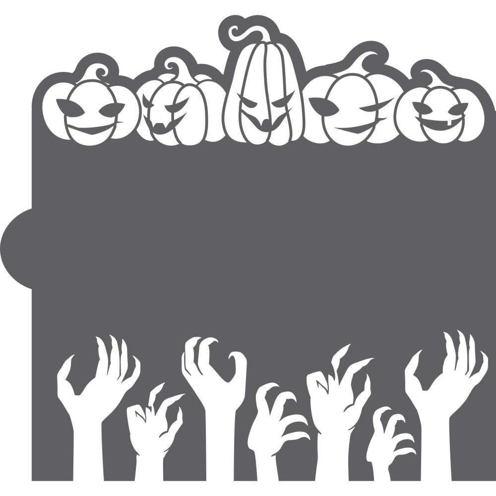 Halloween Cookie Stencil Edger