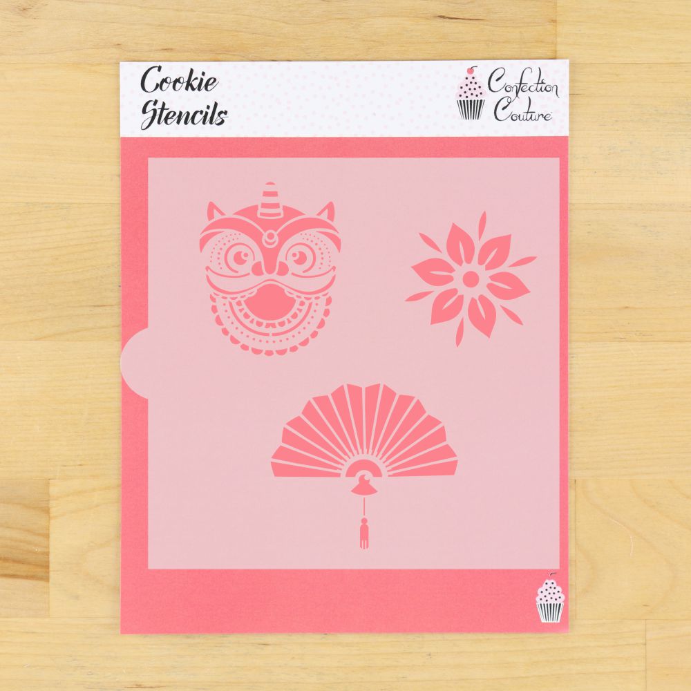 Chinese New Year Stencils For Cookies – Confection Couture Stencils