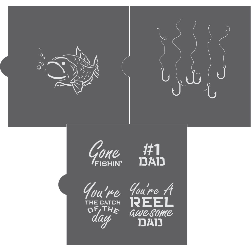 Gone Fishing 3PC Cookie Cutter Set