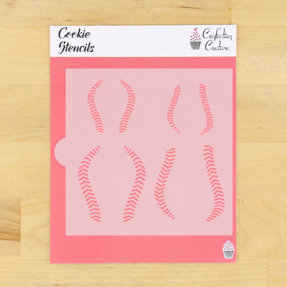 baseball cookie stencils