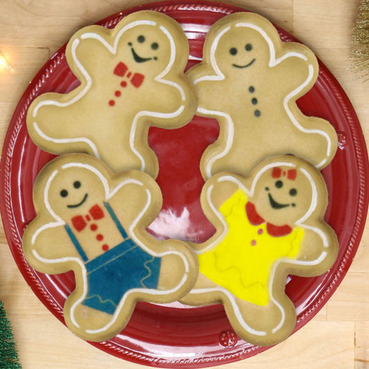decorated gingerbread cookies