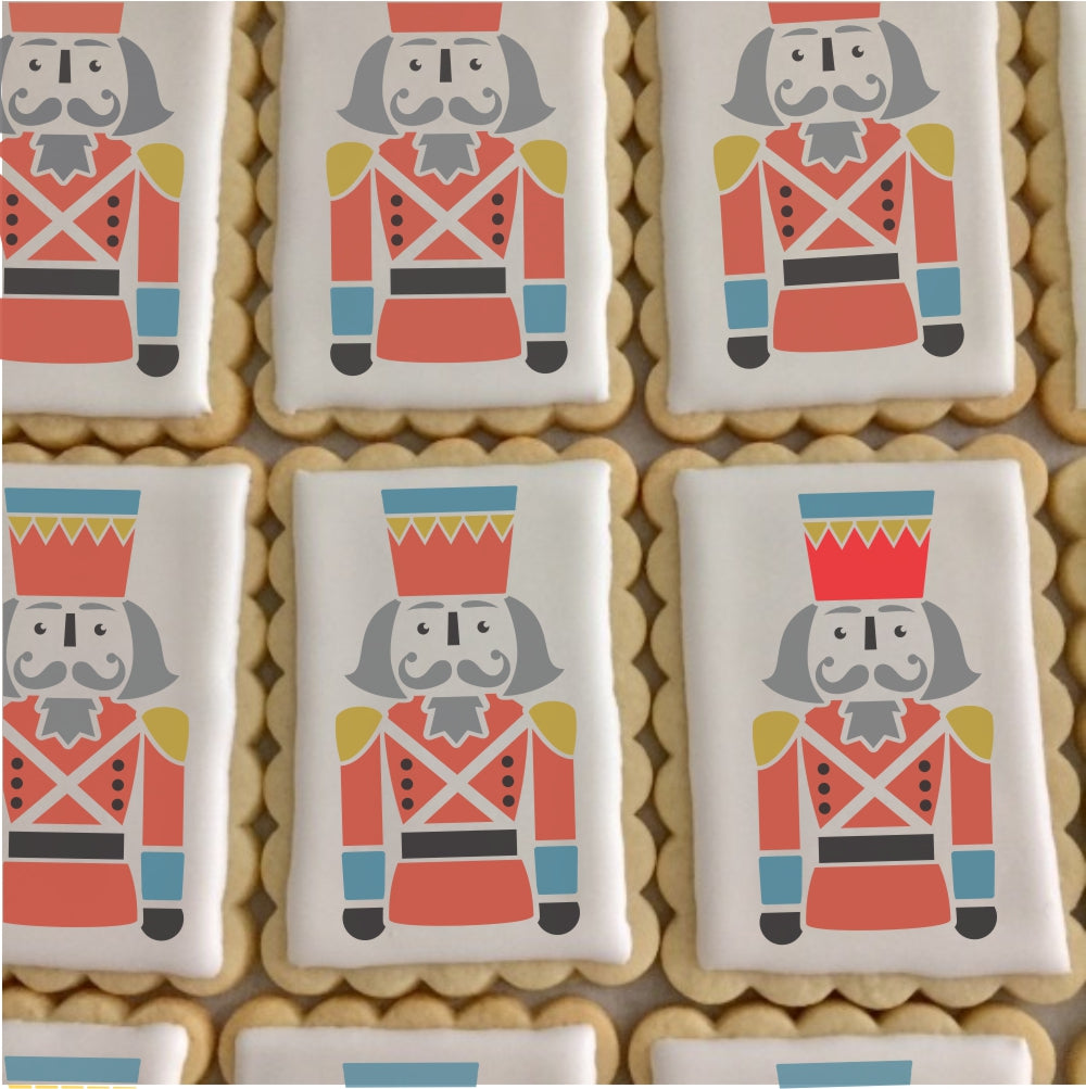 Nutcracker decorated cookies