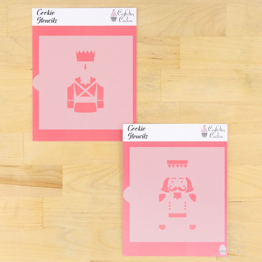 Nutcracker Cookie Stencil