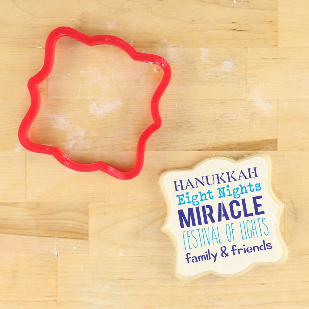 Hanukkah Phrases Cookie Stencil