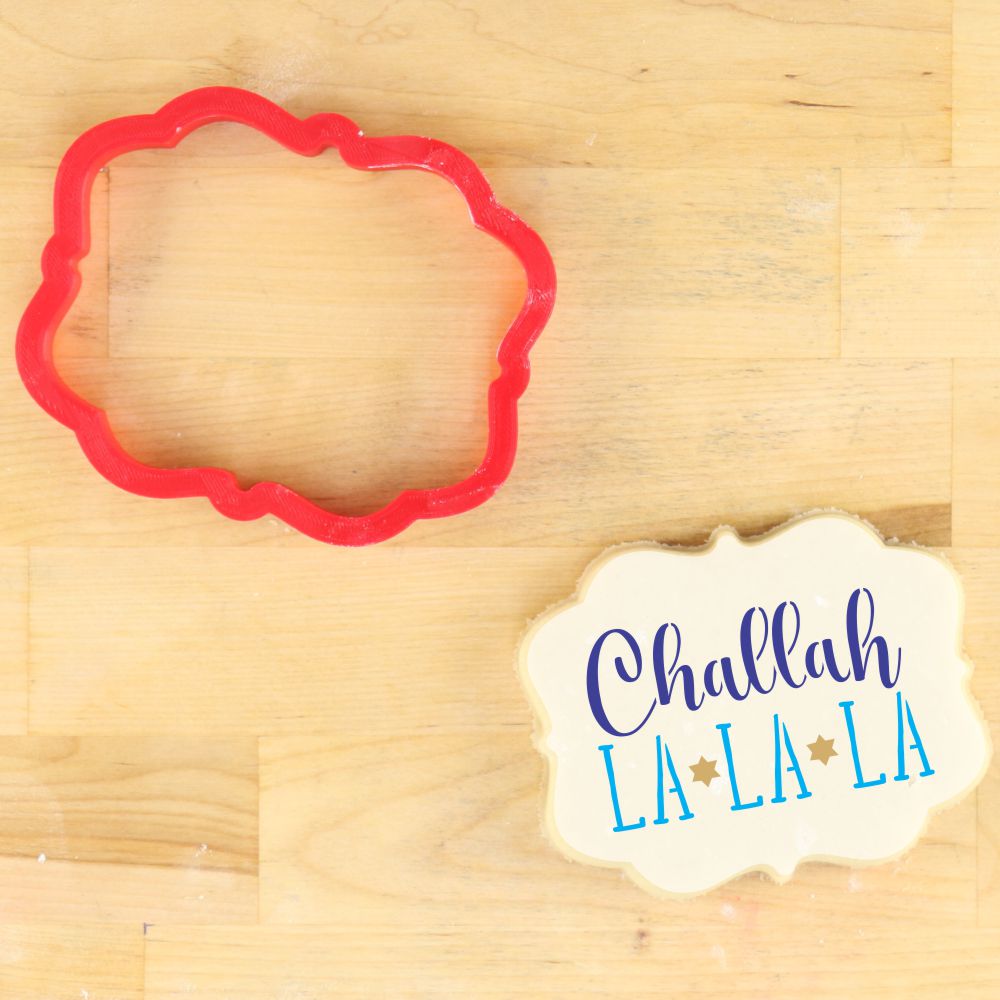 Challah la la la Cookie Stencil