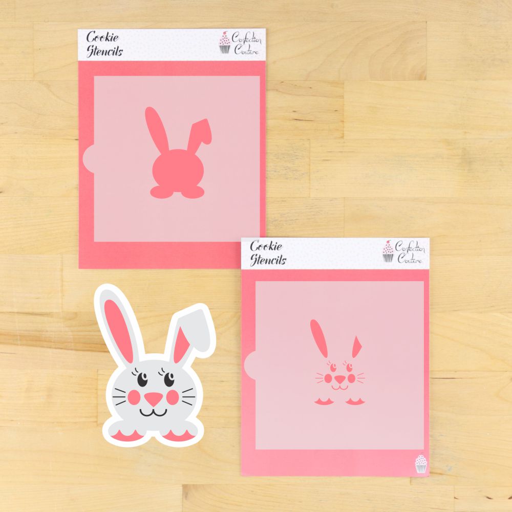 Easter Bunny Cookie Stencil
