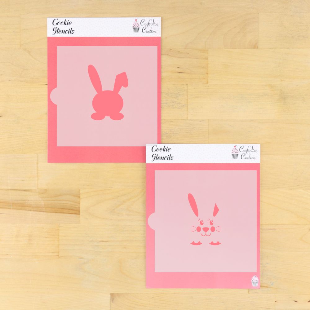 Easter Bunny Cookie Stencil