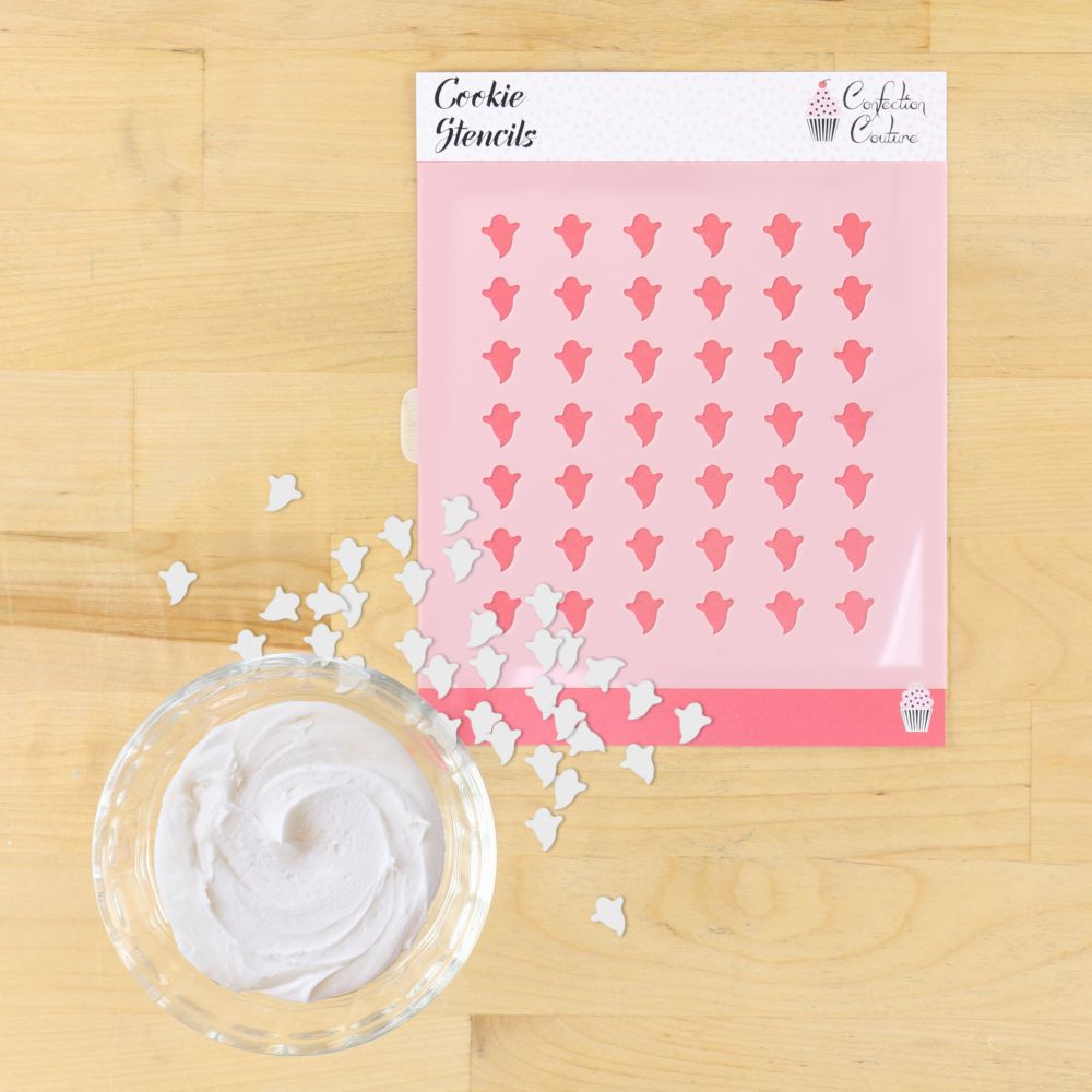 Halloween Sprinkle Stencil Set to use with royal icing