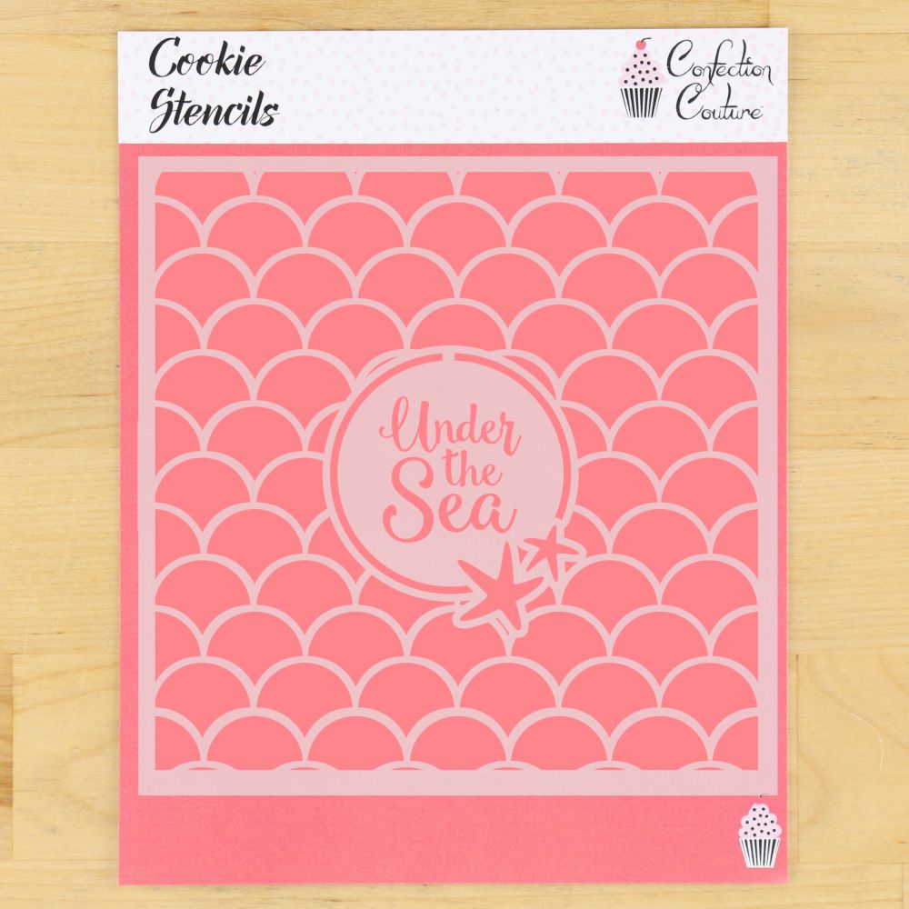 Under the Sea Themed Cookie Stencils