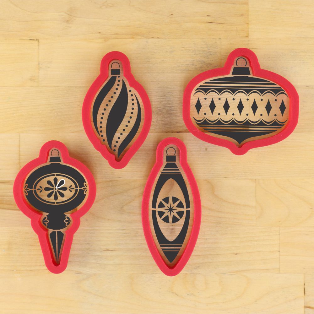 christmas ornament cookie cutters