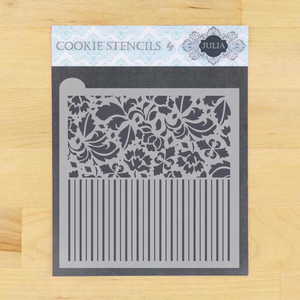 Give Thanks Prettier Plaques Background Cookie Stencil