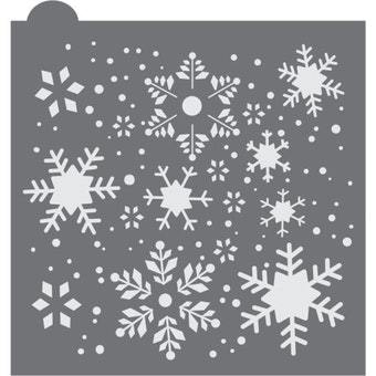 Peace Prettier Plaques Background Cookie Stencil