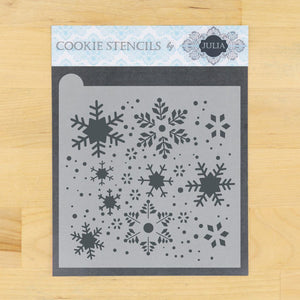 Peace Prettier Plaques Background Cookie Stencil