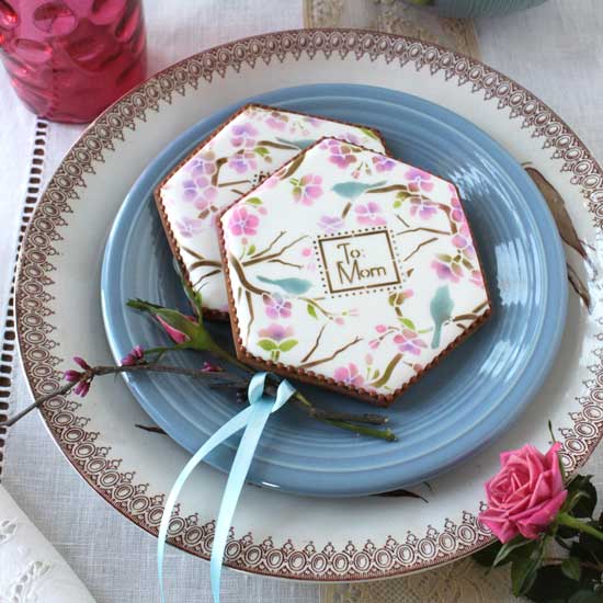 To Mom Prettier Plaques Cookie Stencil 5 Pc Set