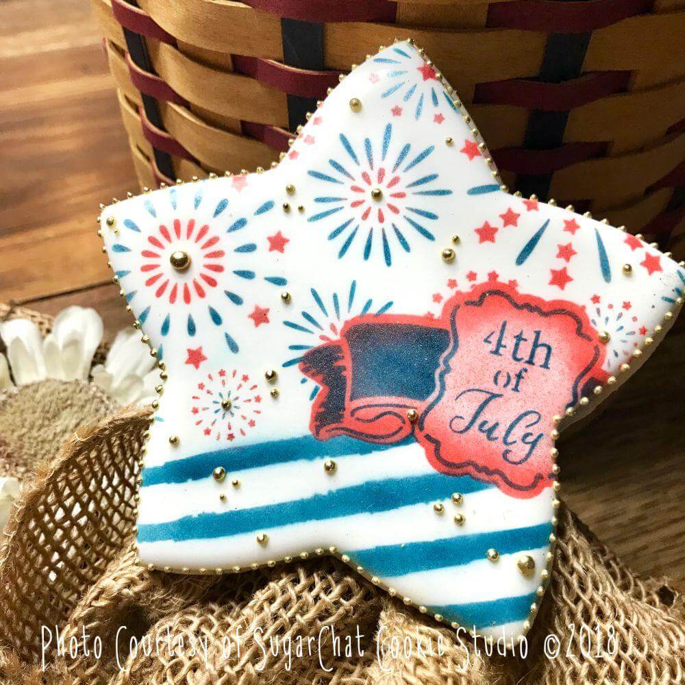 4Th Of July Prettier Plaques Cookie Stencil 5 Pc Set Prettier Plaques