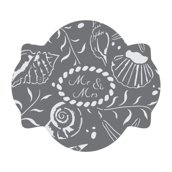Seashore Dreams Prettier Plaques Cookie Stencil 5 Pc Set