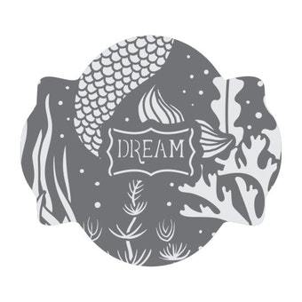 Underwater Fantasy Prettier Plaques Cookie Stencil 5 Pc Set