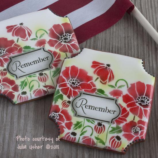 In Remembrance Prettier Plaques Cookie Stencil 5 Pc Set