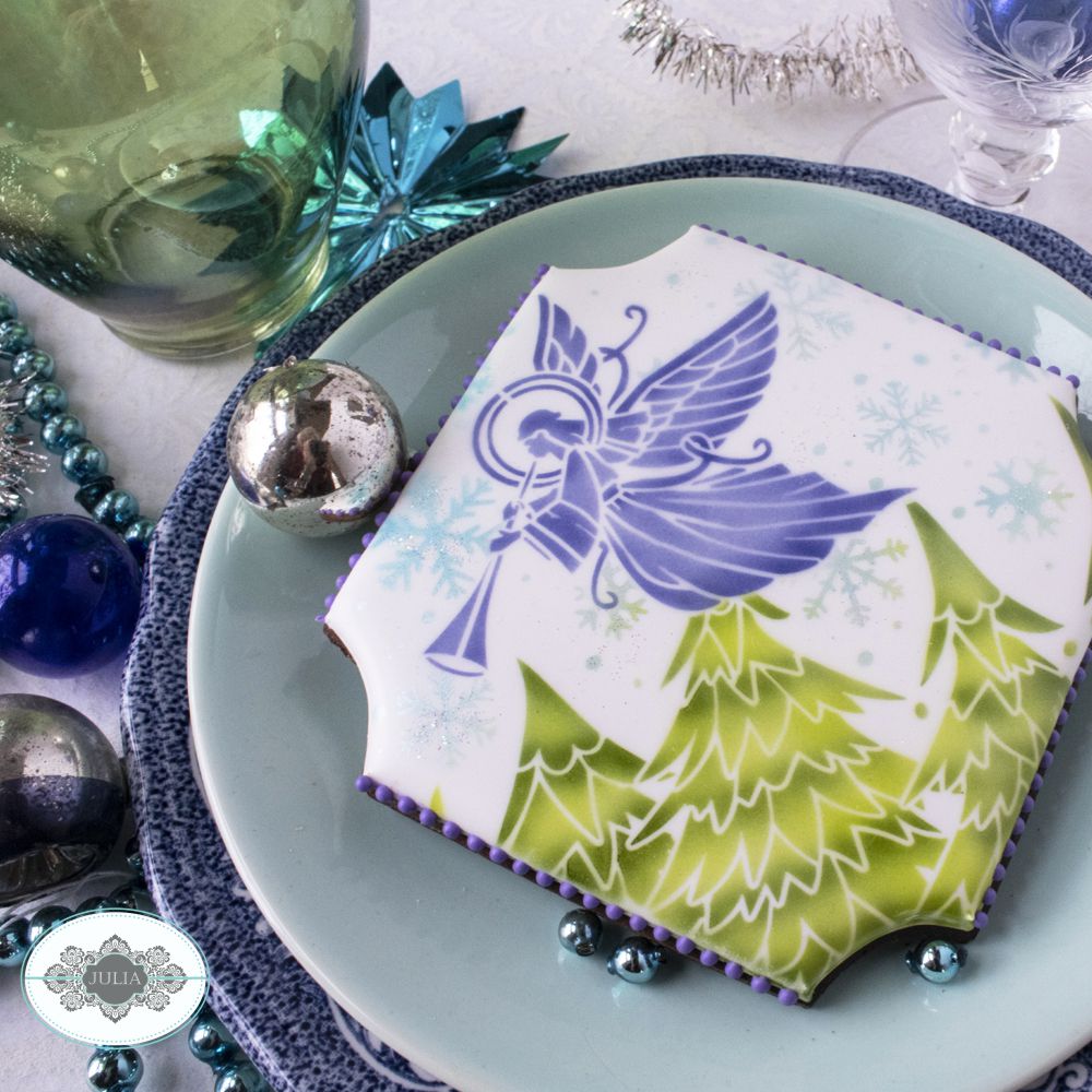 Joyeux Noel Dynamic Duos Cookie Stencil Set