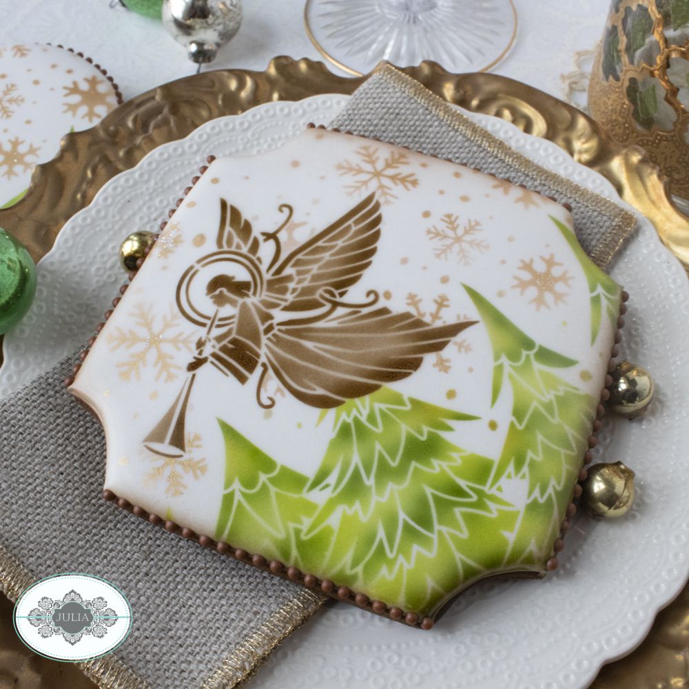 Joyeux Noel Dynamic Duos Cookie Stencil Set