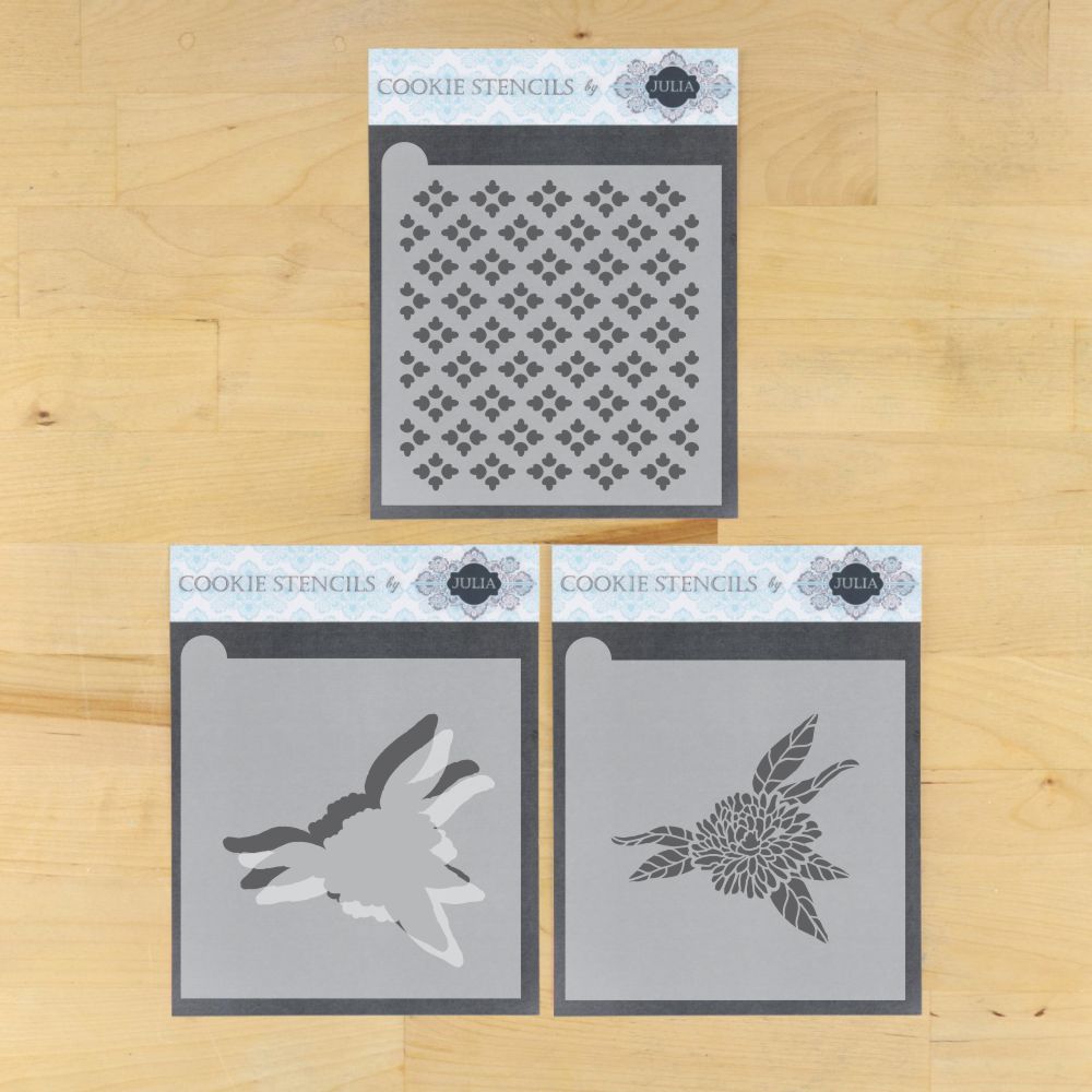 Chrysanthemum Dynamic Duos Cookie Stencil Set