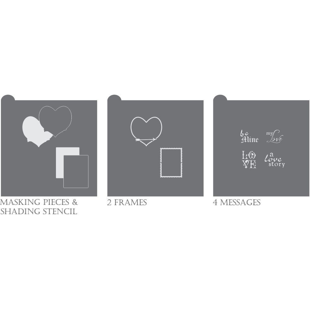 Chrysanthemum Dynamic Duos Cookie Stencil Set