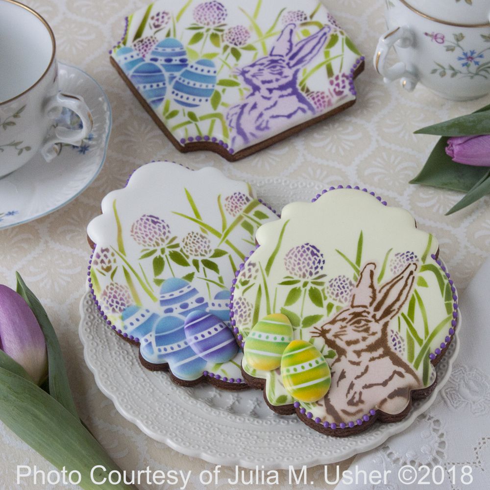Egg Hunt Dynamic Duos Cookie Stencil Set