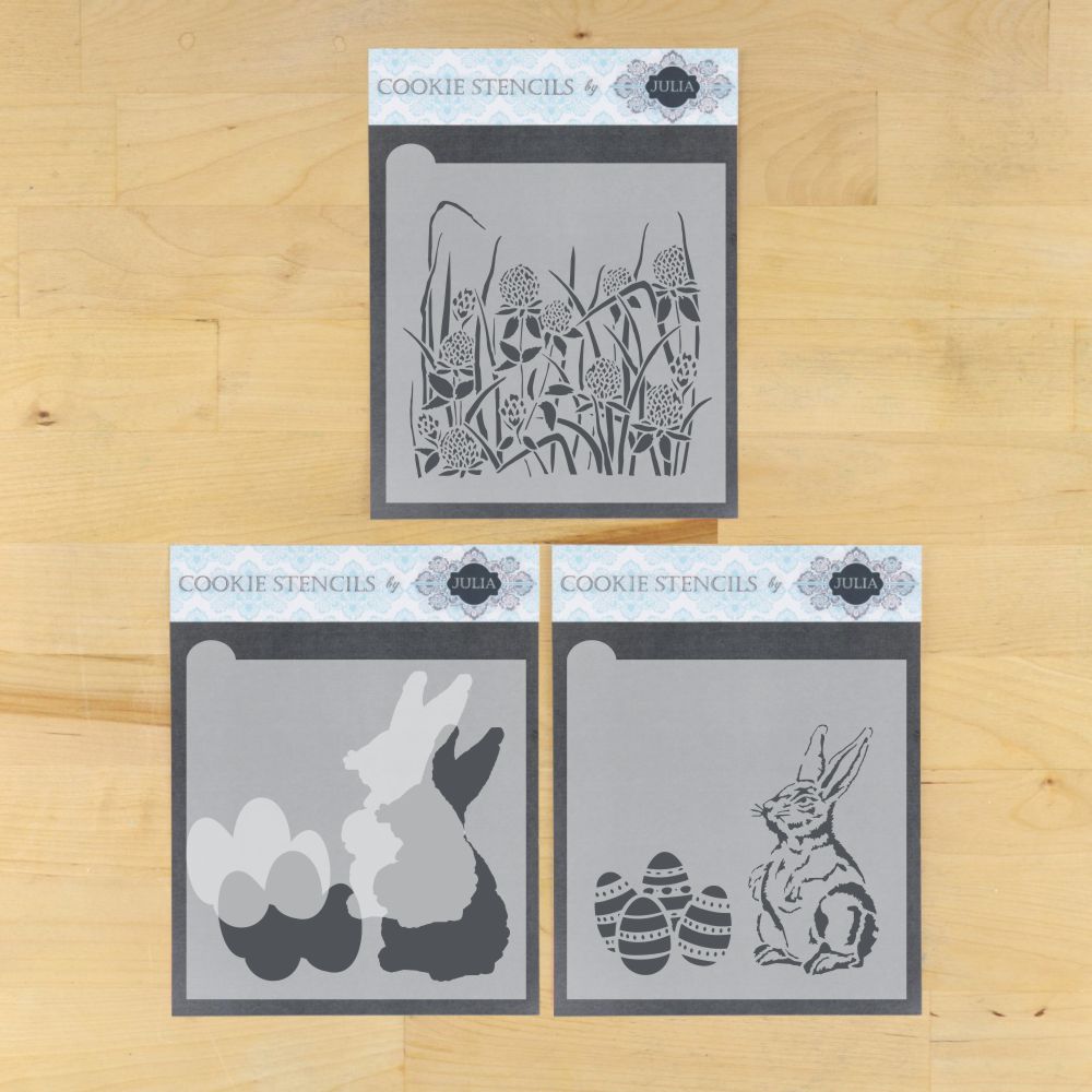 Egg Hunt Dynamic Duos Cookie Stencil Set