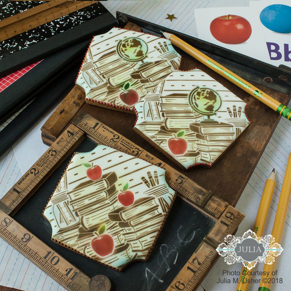 School Rules Dynamic Duos Cookie Stencil Set