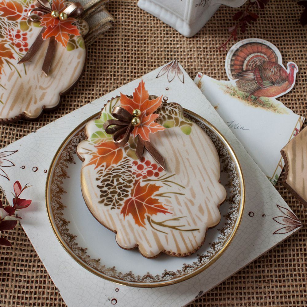 Thankful and Blessed Cookie