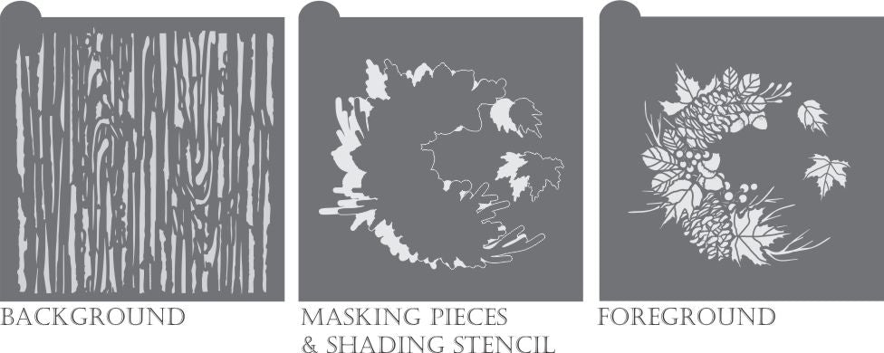 Thankful and Blessed Dynamic Duos Cookie Stencil Set
