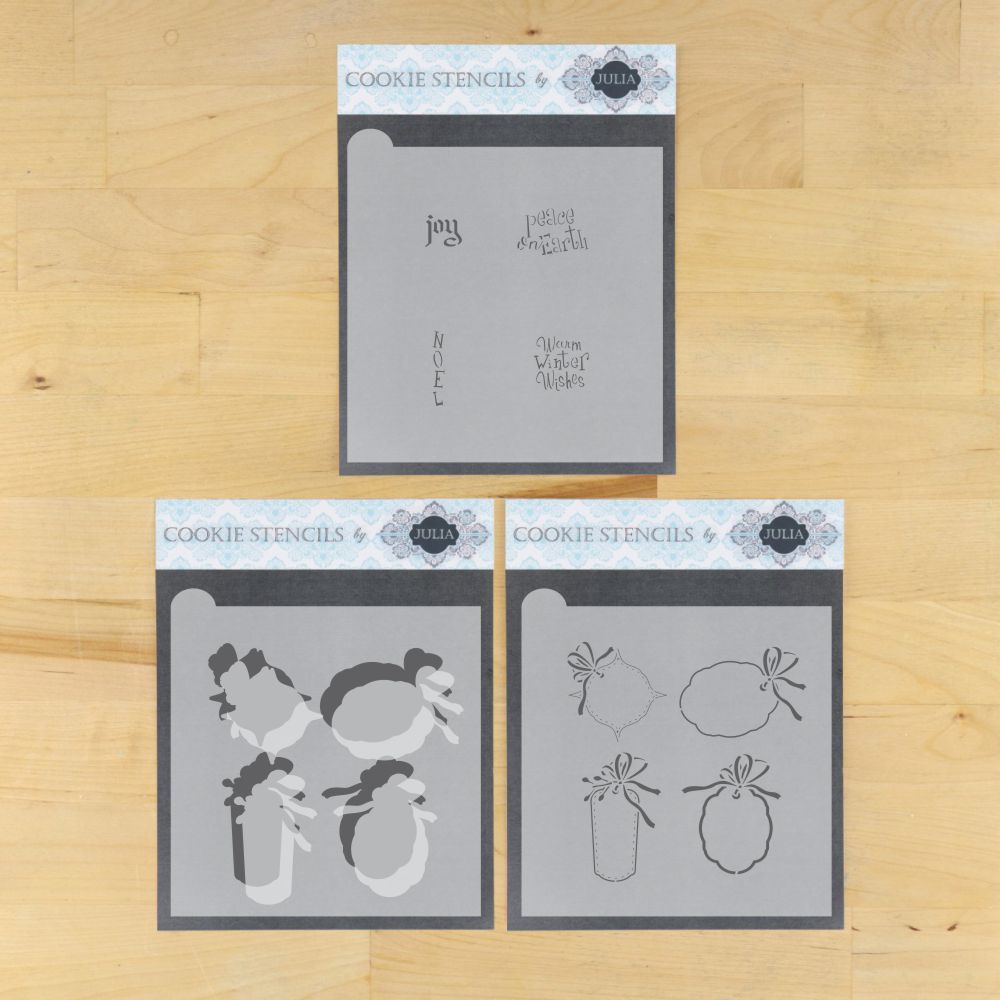 Winter Wishes Dynamic Duos Cookie Stencil Set