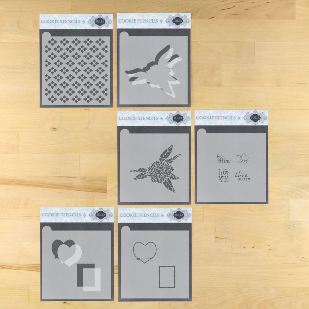 Chrysanthemum Dynamic Duos Cookie Stencil Set
