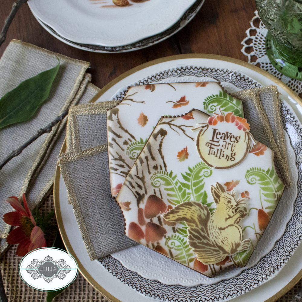 Fall is Calling Dynamic Duos Fall Cookie Stencil Set